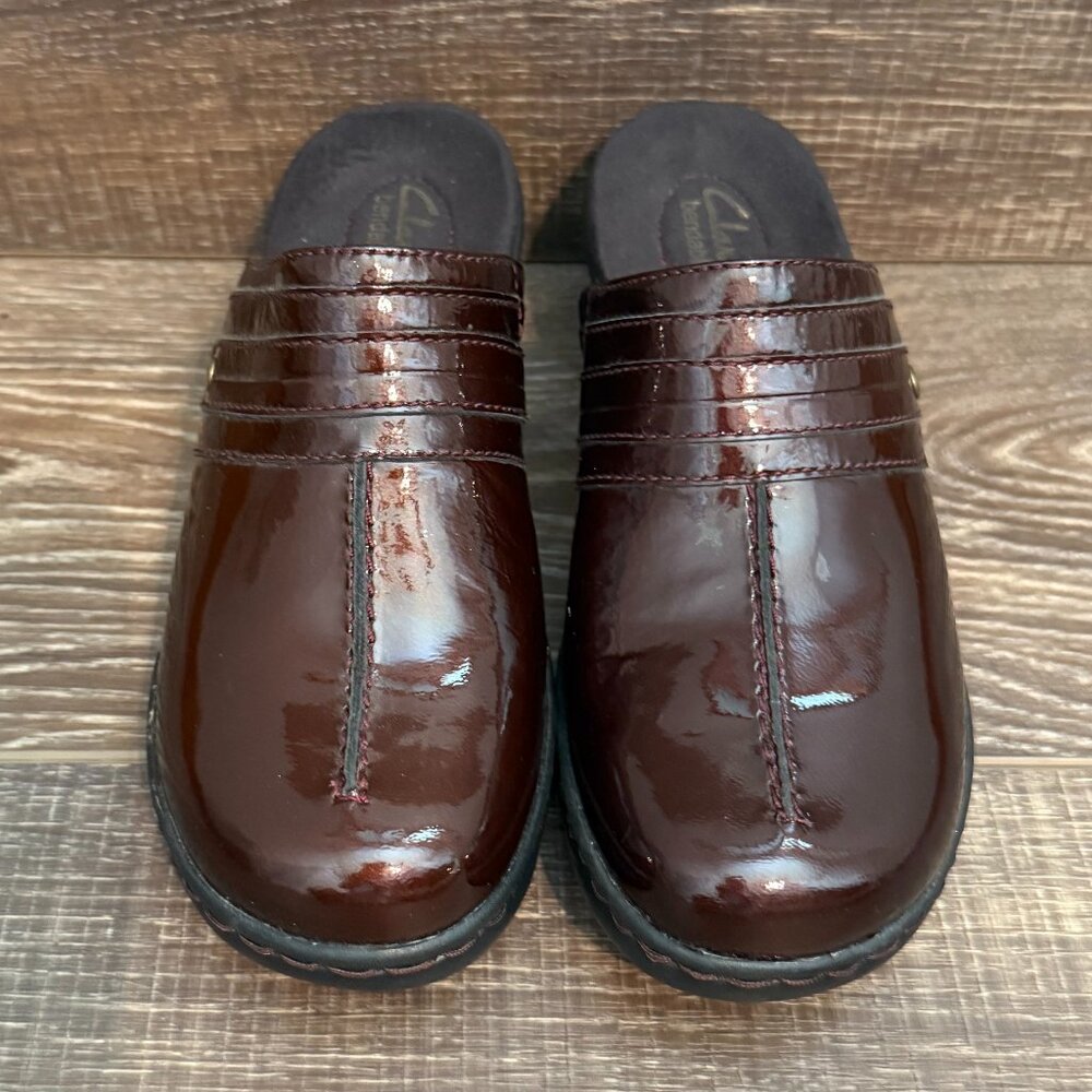 Clarks Bendables Leather Slip-On Clog - Size 6 - image 7